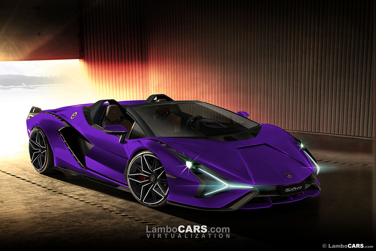 Lamborghini Sian Roadster Wallpapers