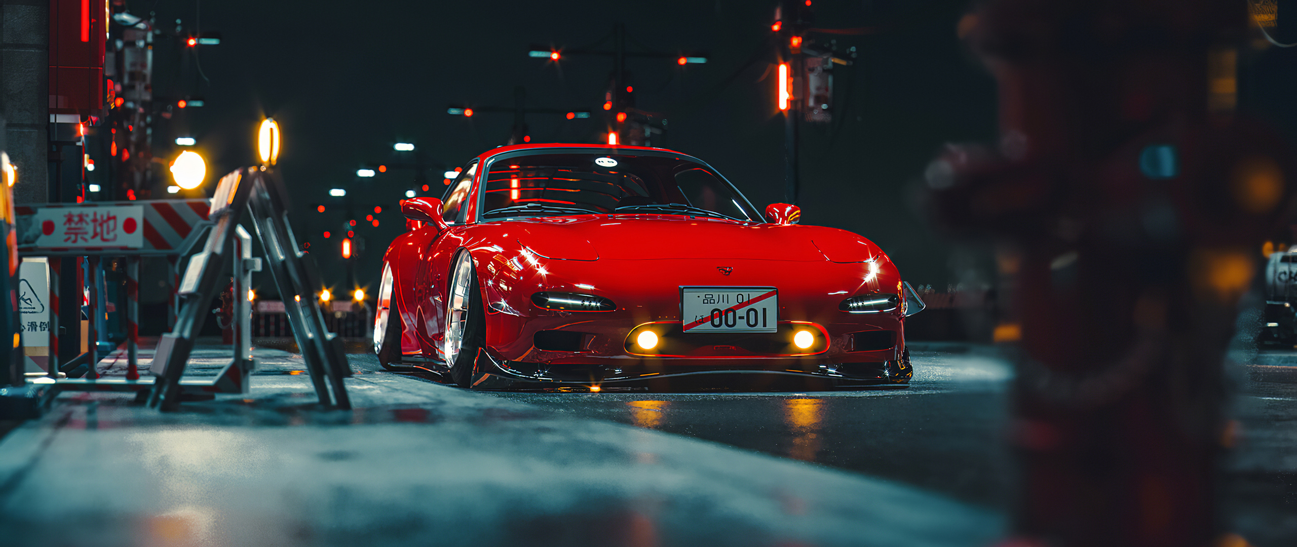 Mazda Rx-7 Digital Art Wallpapers