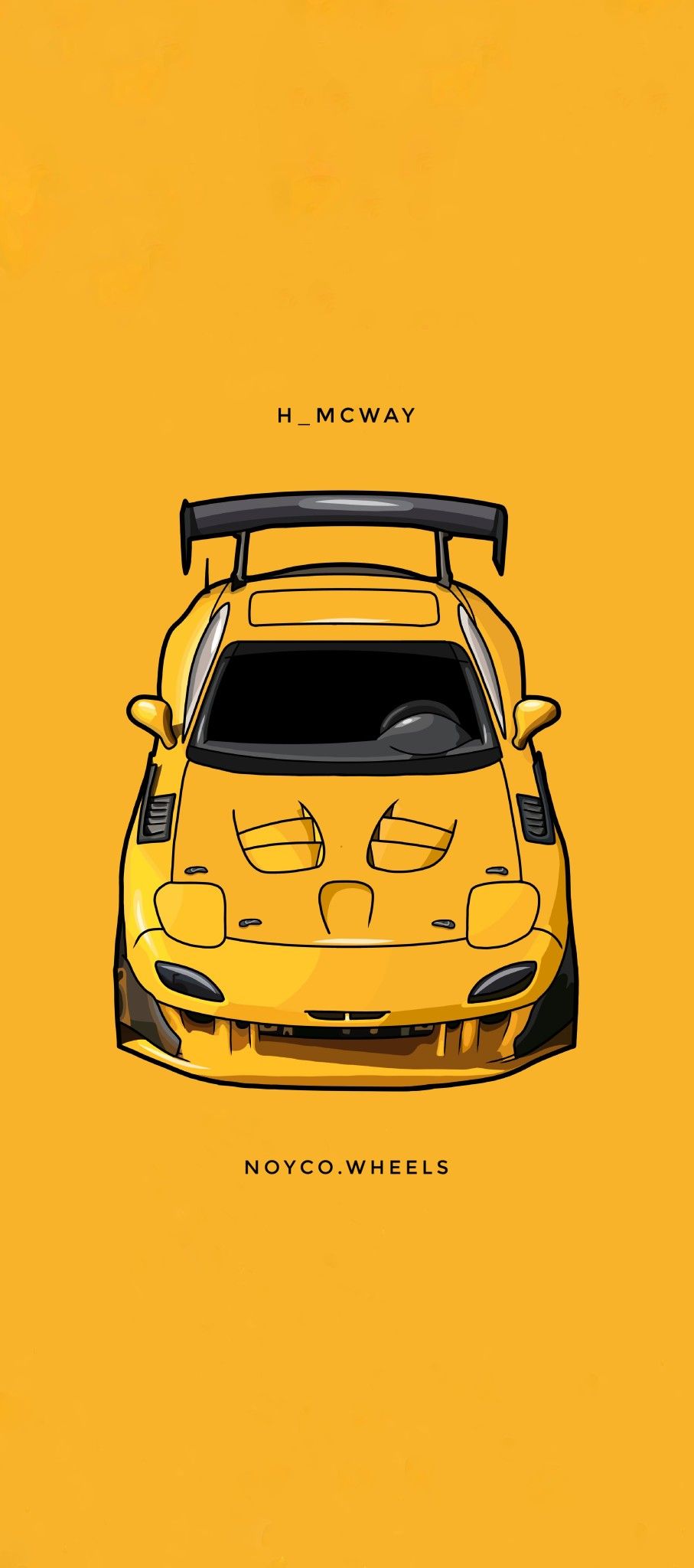 Mazda Rx-7 Digital Art Wallpapers