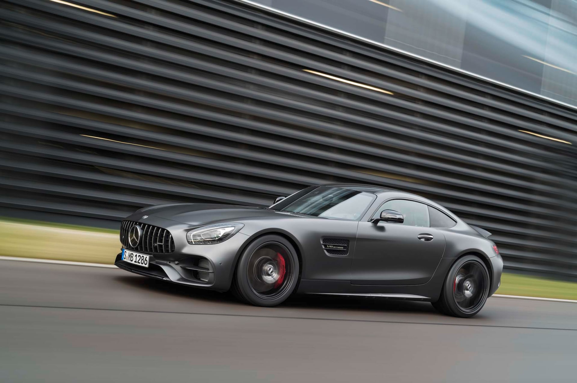 Mercedes Amg Gt C Edition 50 2017 Rear Wallpapers