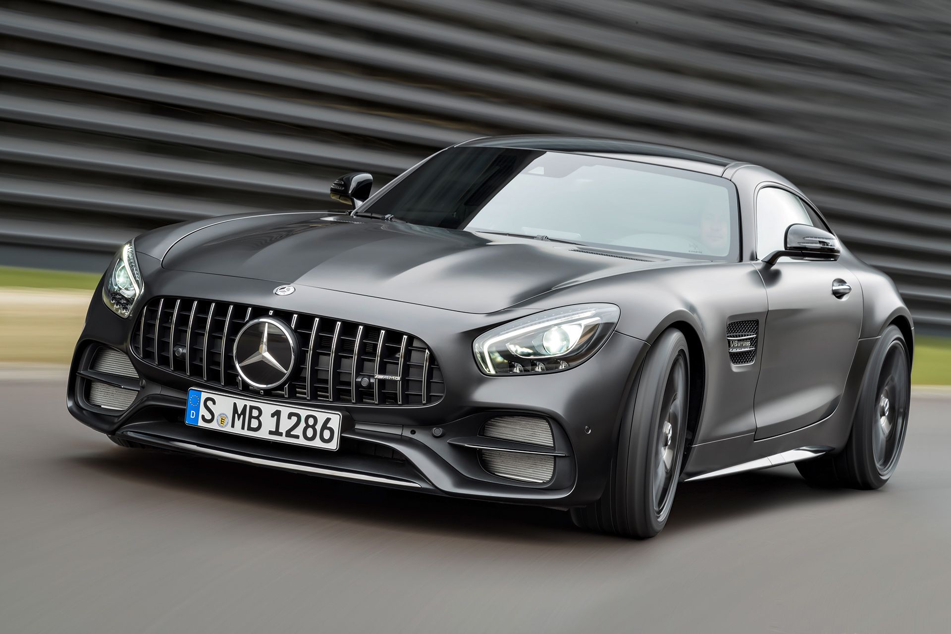 Mercedes Amg Gt C Edition 50 2017 Rear Wallpapers