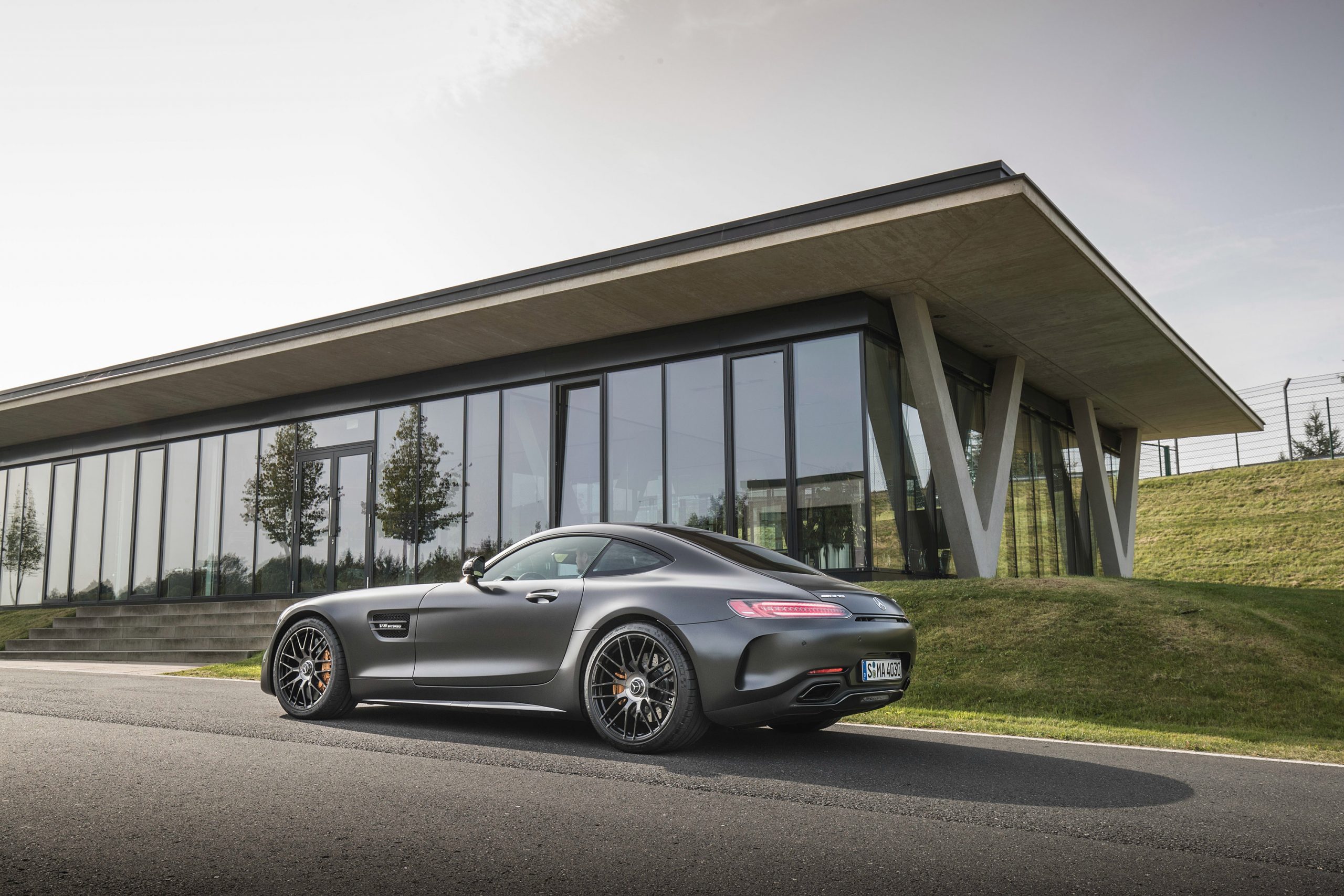 Mercedes Amg Gt C Edition 50 2017 Rear Wallpapers