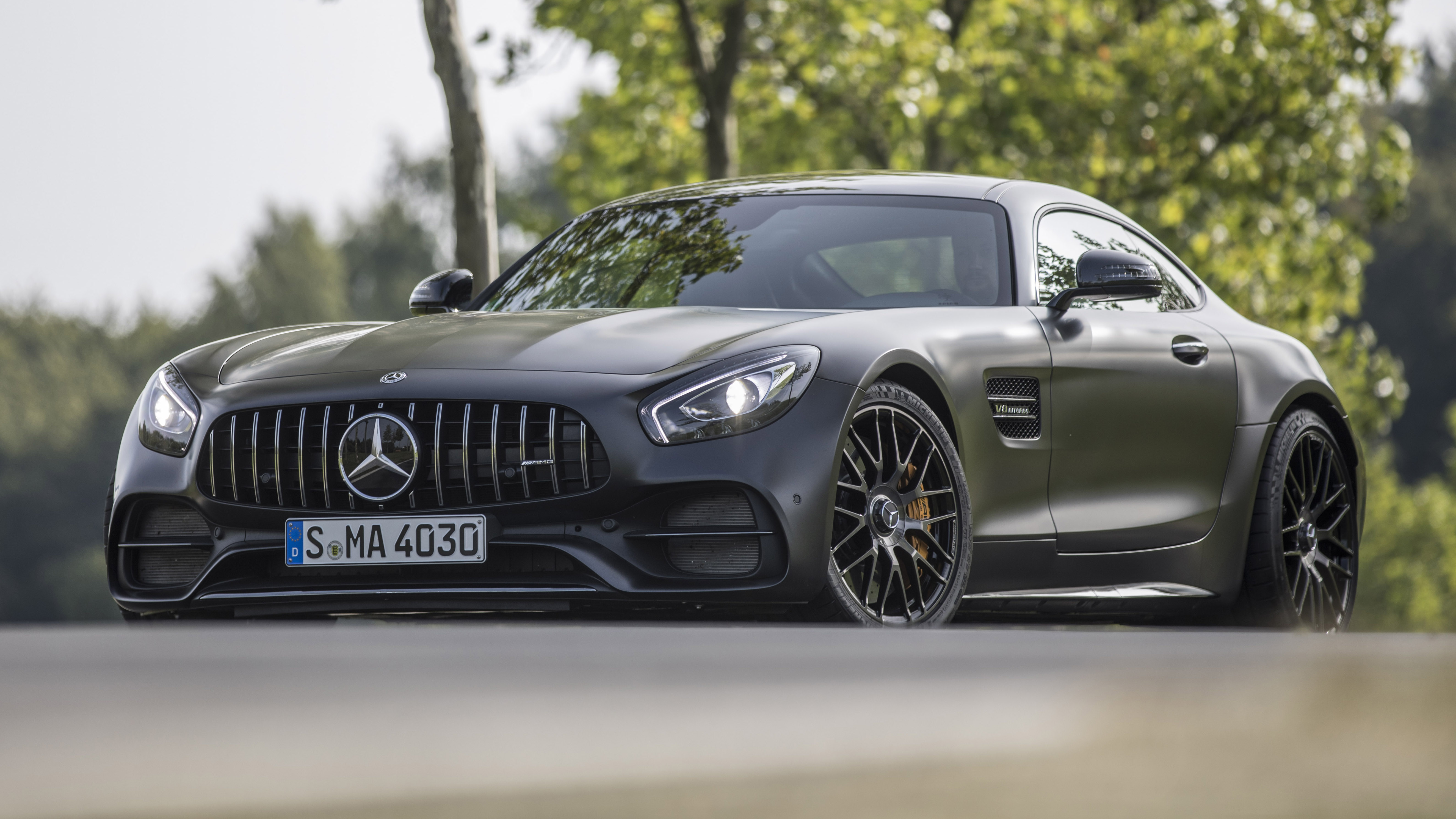 Mercedes Amg Gt C Edition 50 2017 Rear Wallpapers