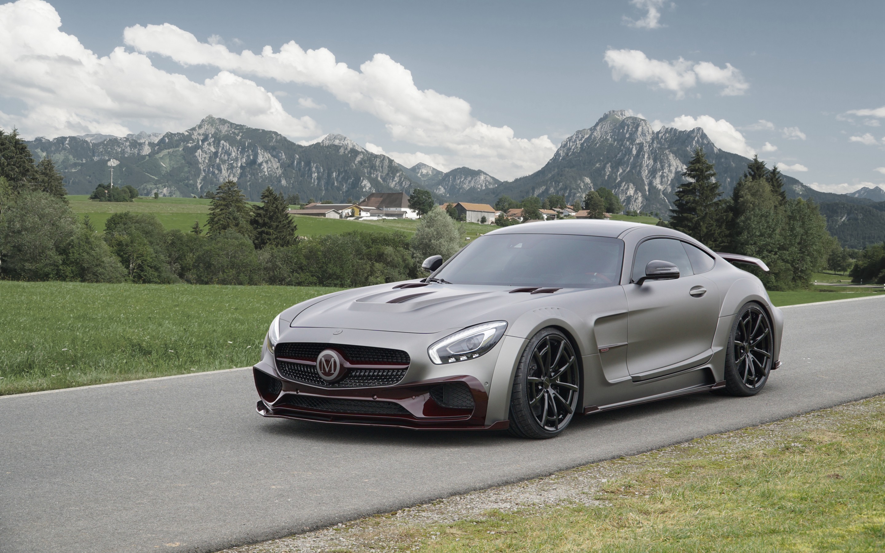 Mercedes Amg Gt4 C190 2017 Wallpapers