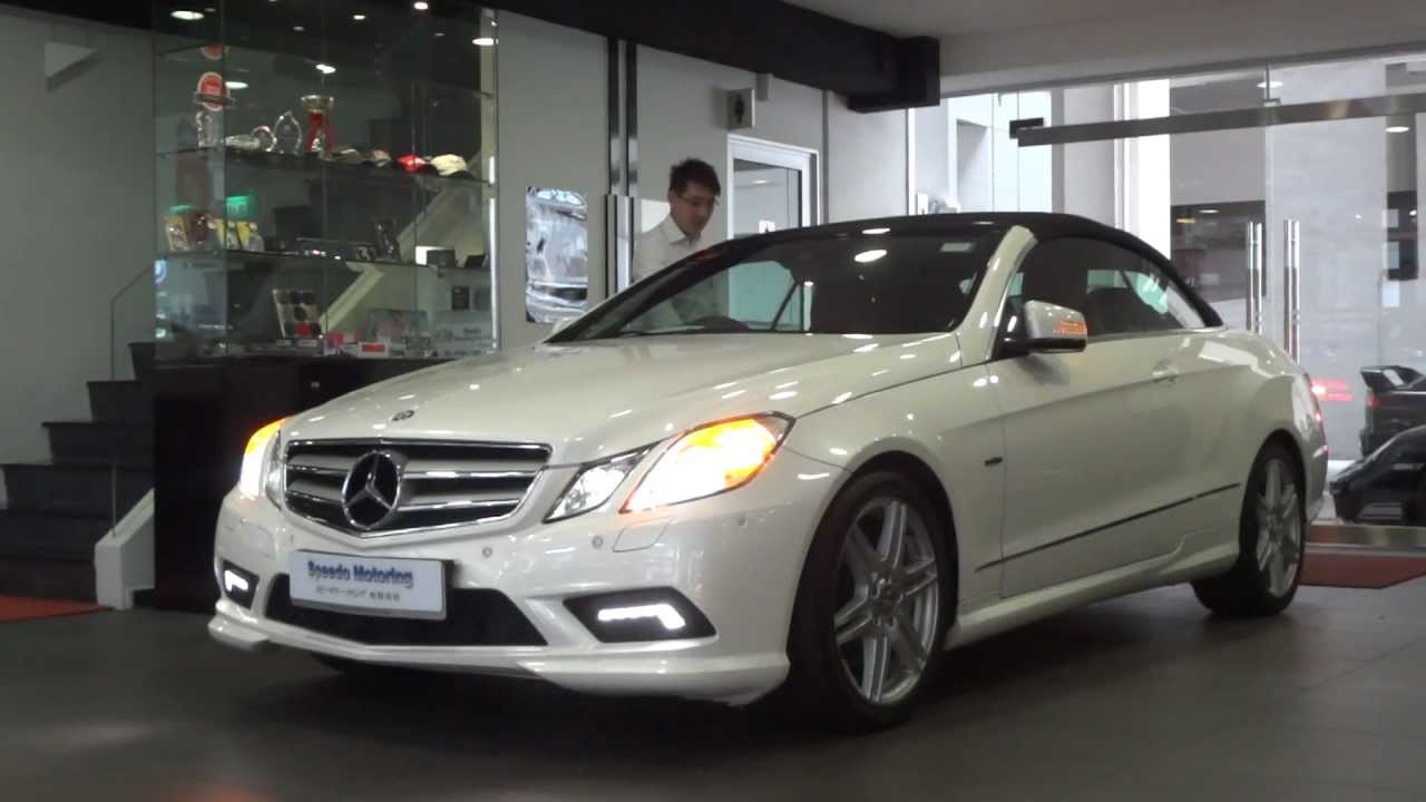 Mercedes-Benz E 250 Cdi Cabriolet Amg Styling Wallpapers