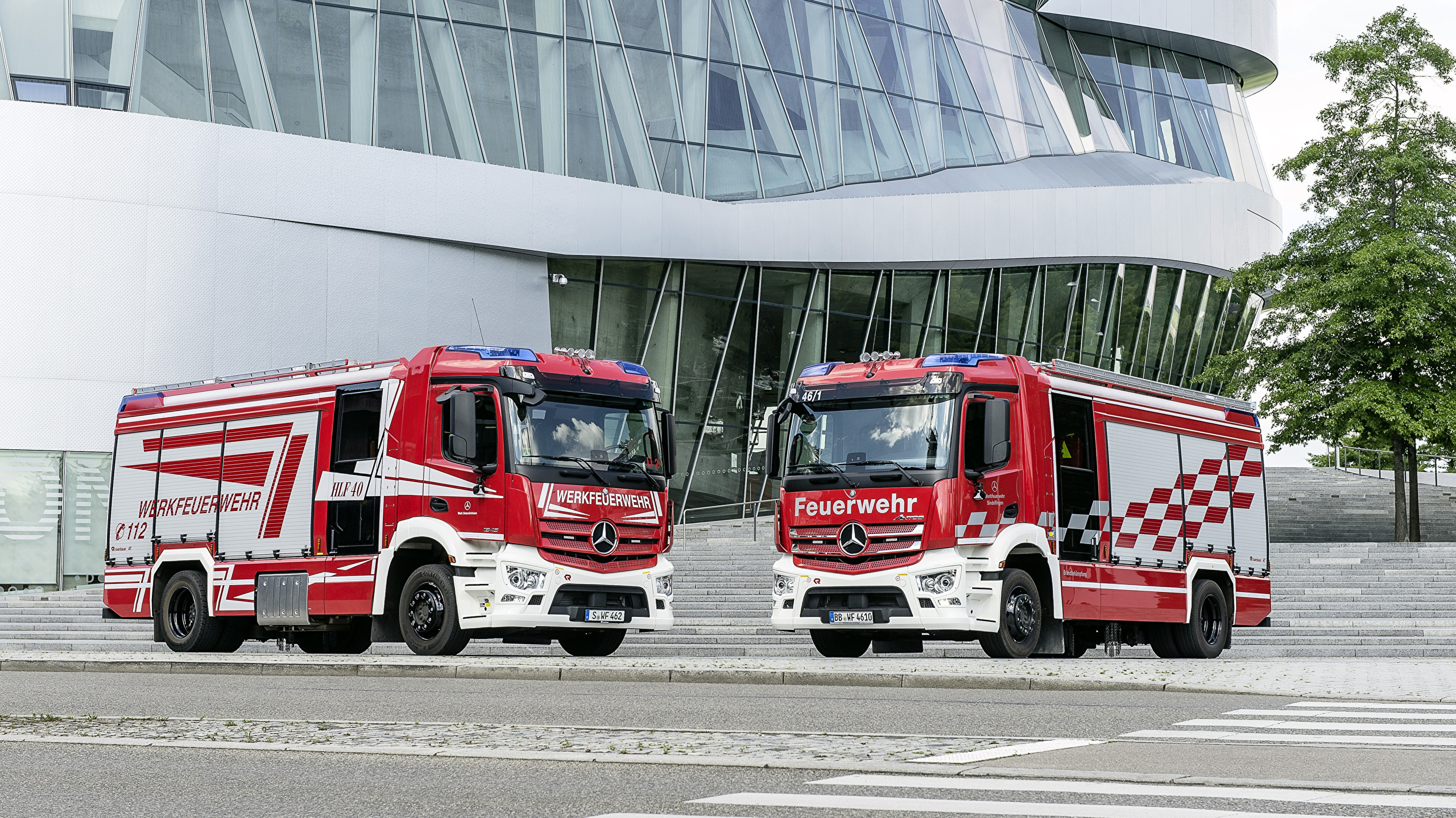 Mercedes-Benz Fire Truck Wallpapers