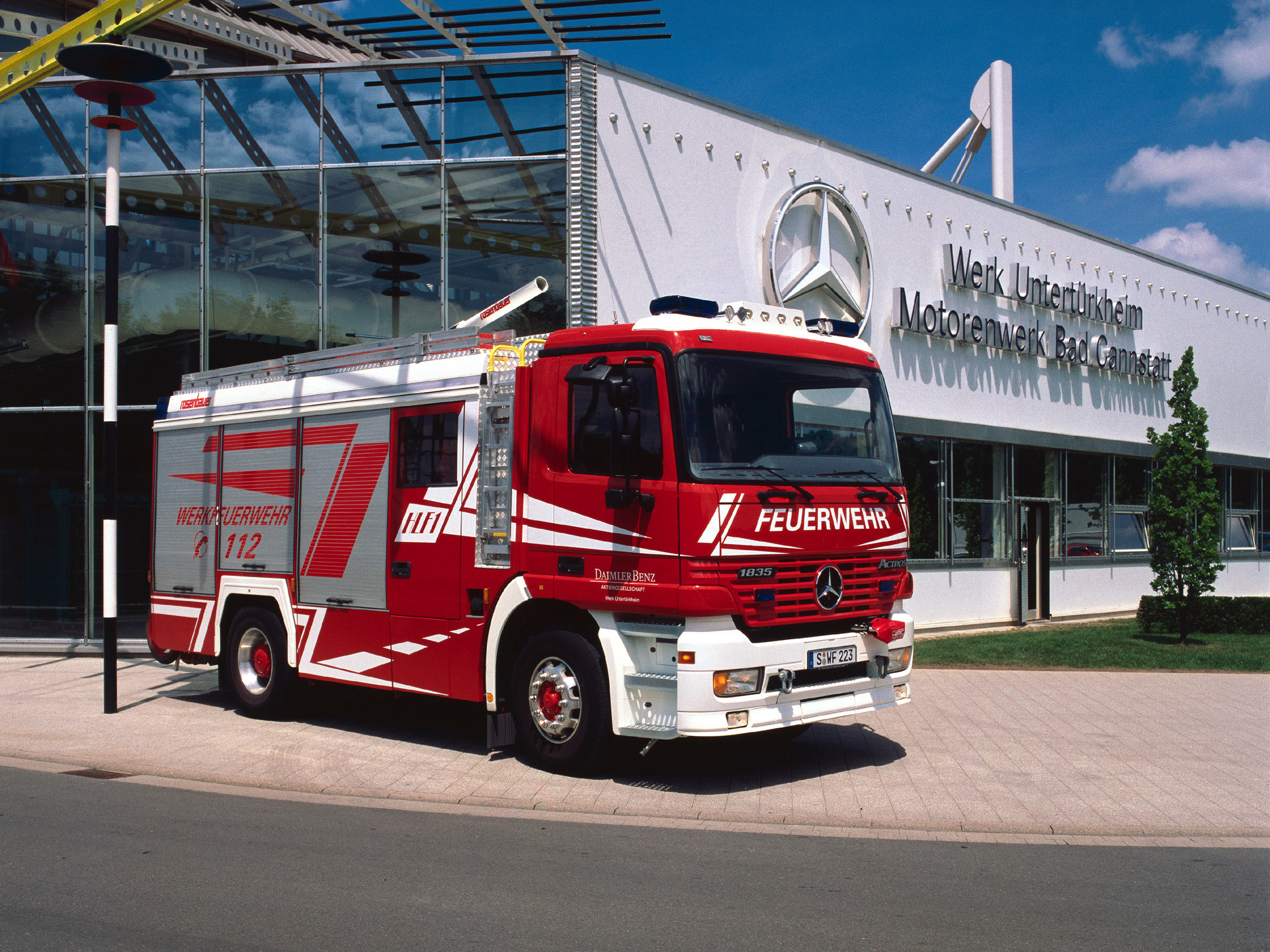 Mercedes-Benz Fire Truck Wallpapers