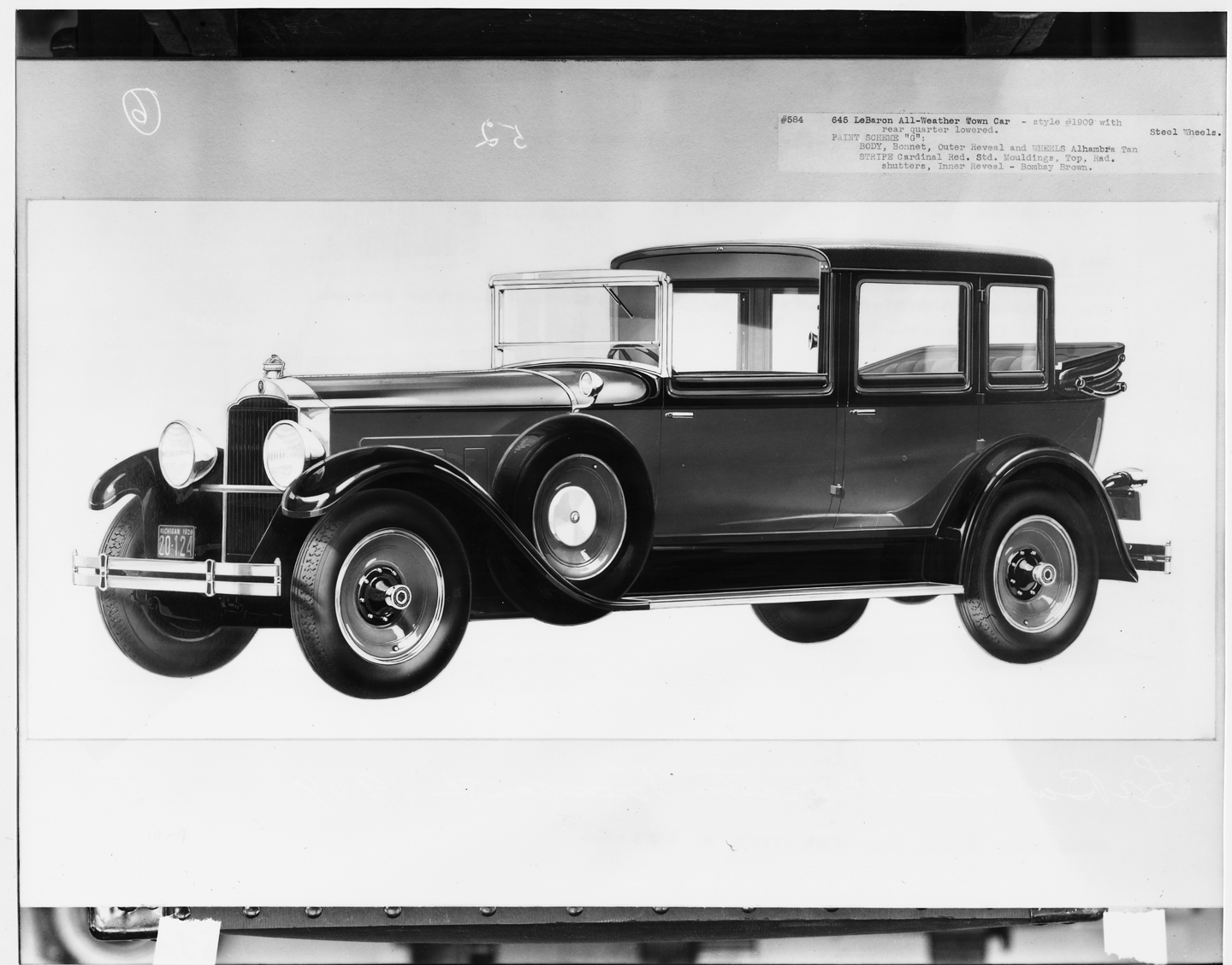 Packard Deluxe Eight All-Weather Town Car Wallpapers