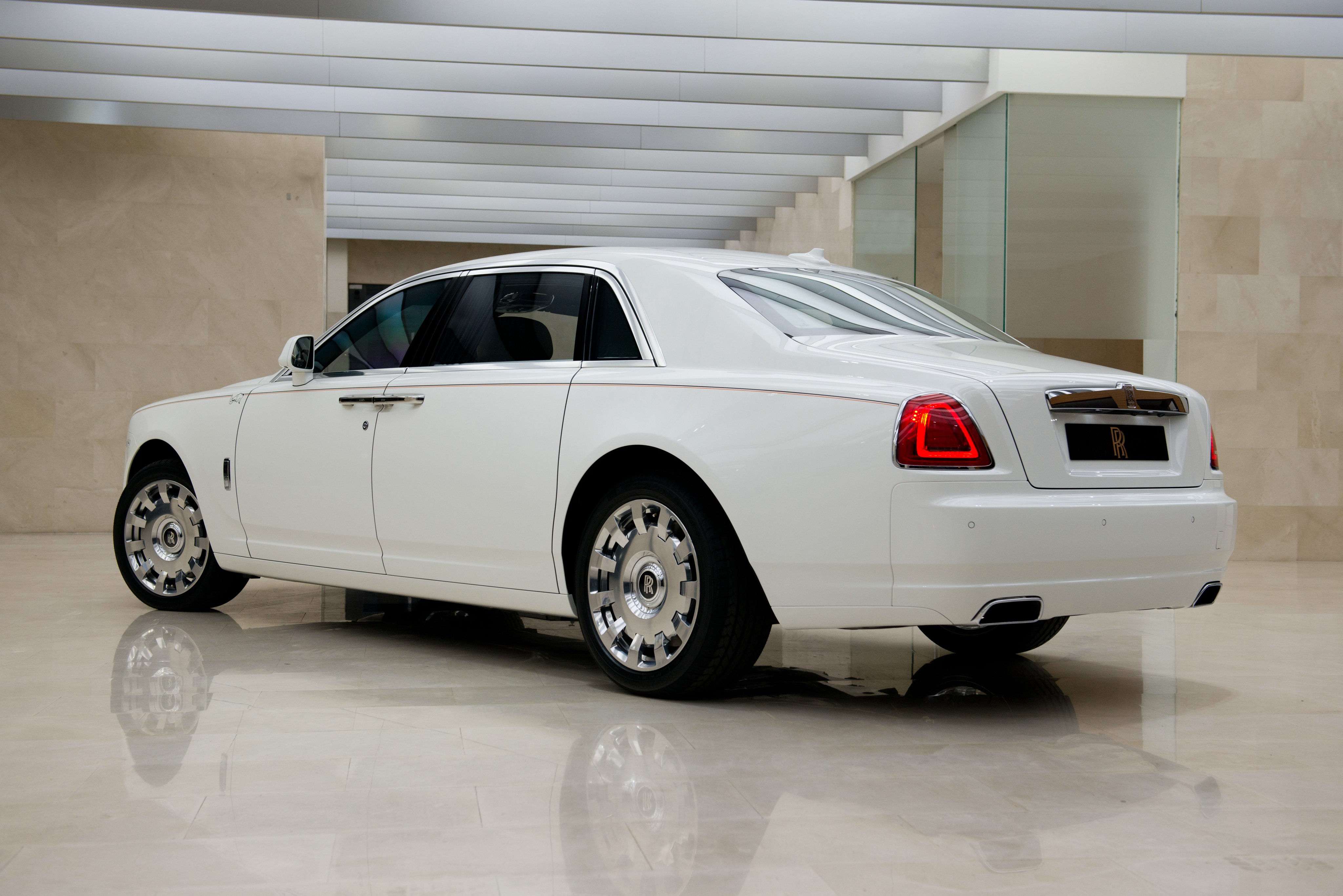 Rolls Royce Phantom Ewb Rear Wallpapers