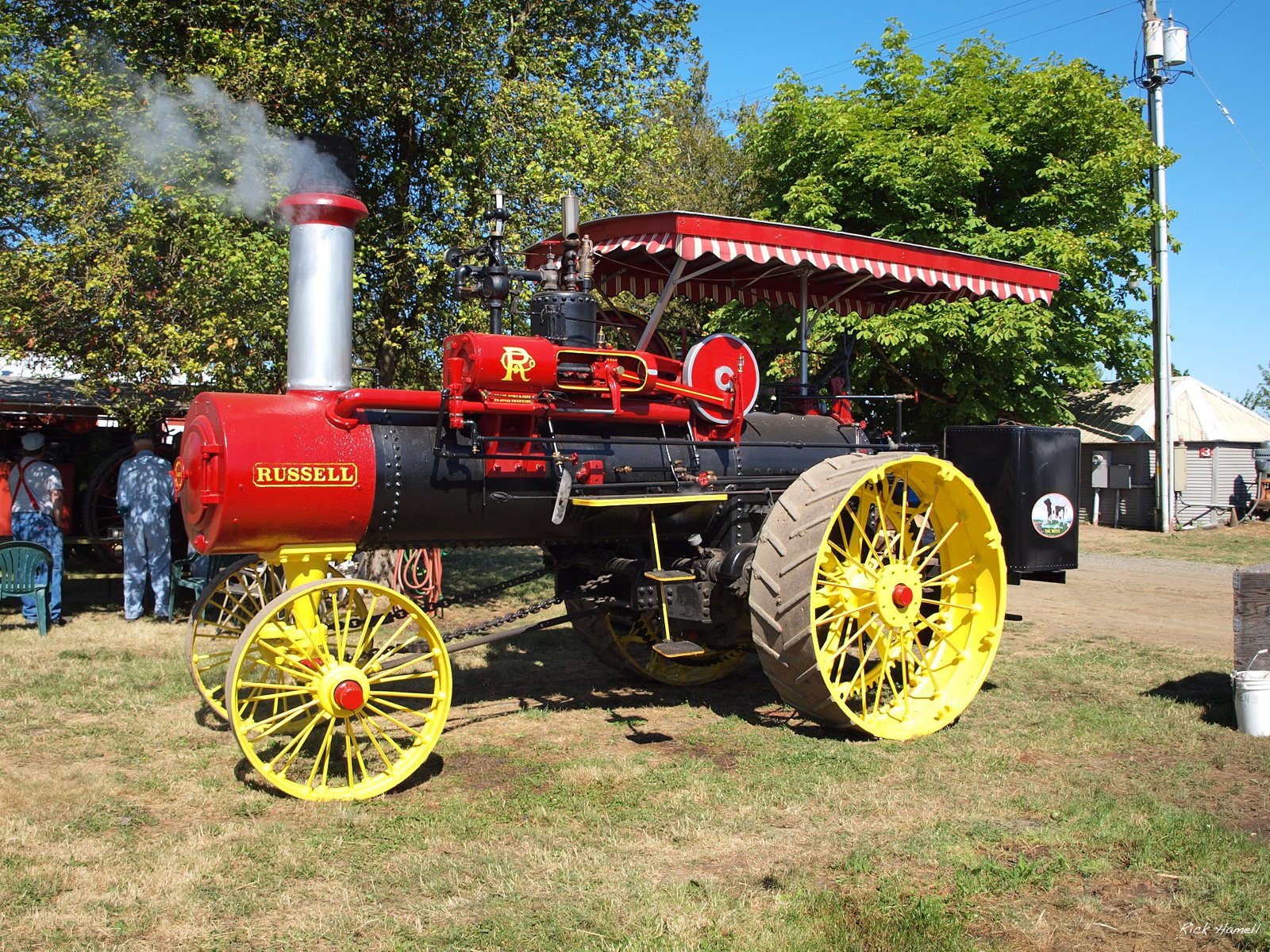 Russell Steam Tractor Wallpapers