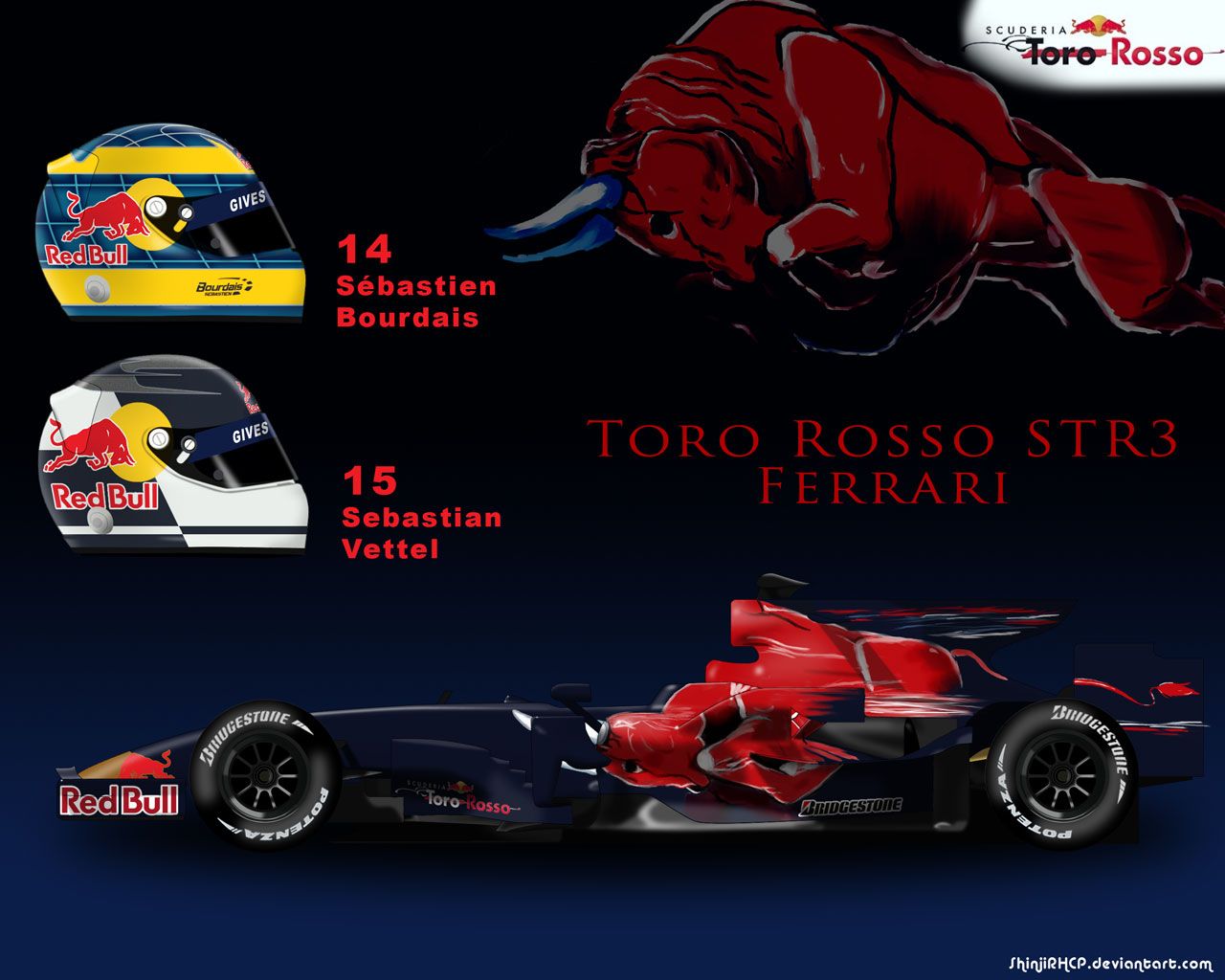 Scuderia Torro Rosso Str2 Wallpapers