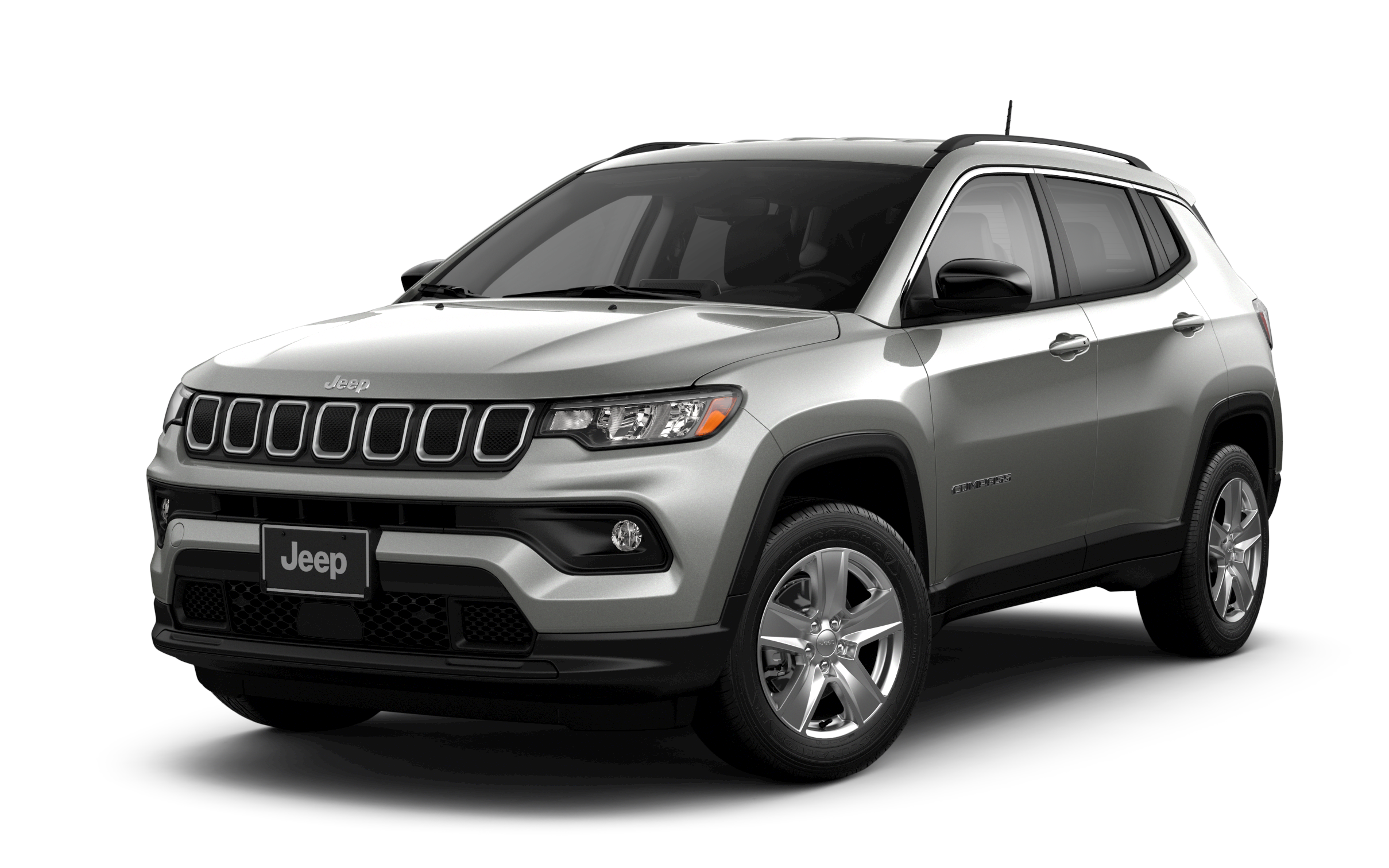 Silver 2022 Jeep Compass Wallpapers