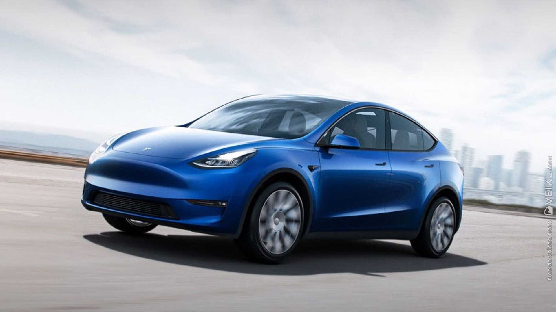 Tesla Model Y Long Range 2020 Wallpapers