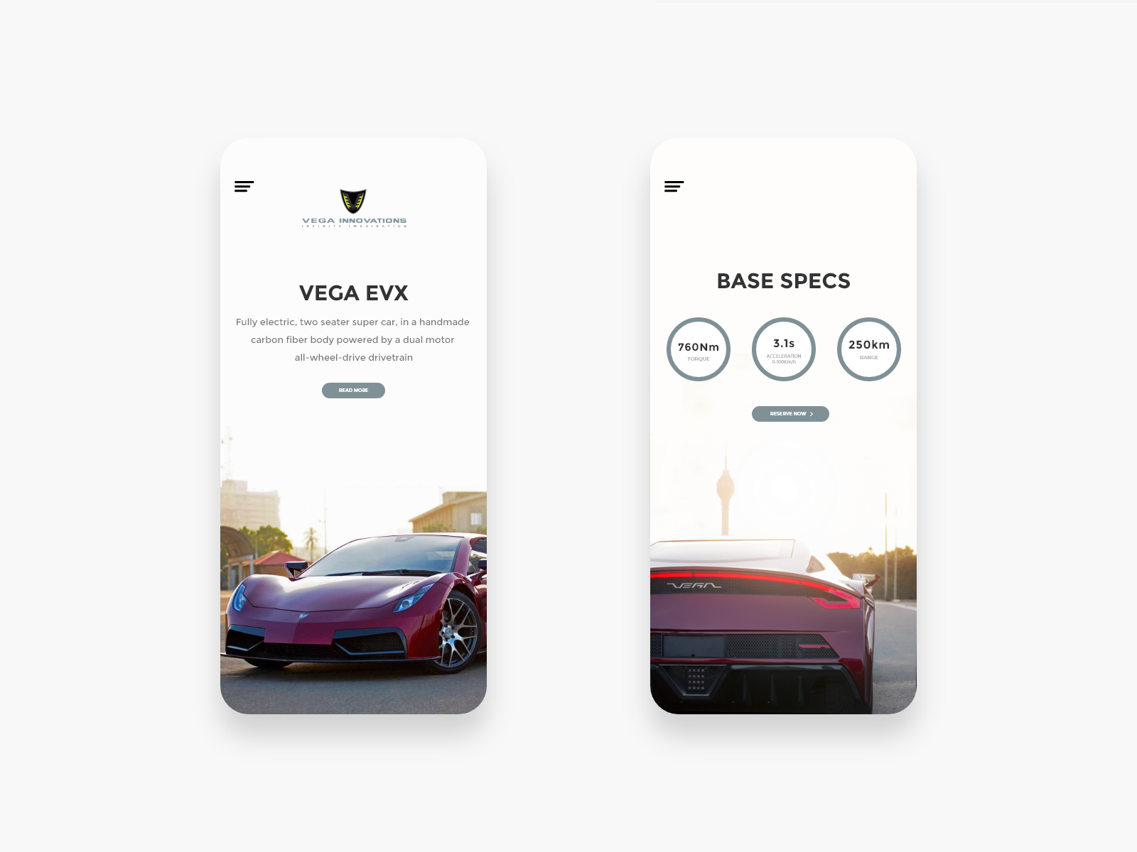 Vega Supercar Evx Wallpapers