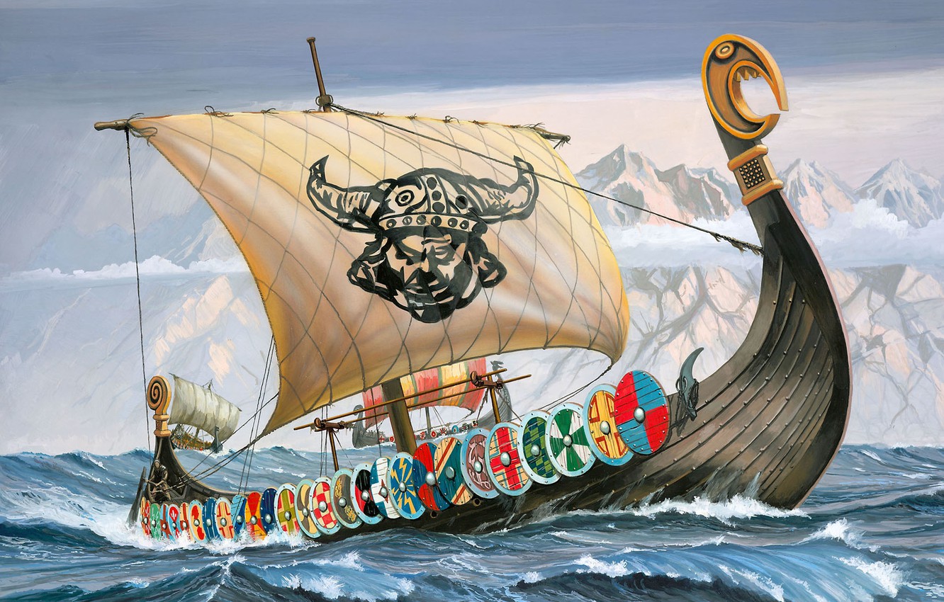 Viking Ship Wallpapers