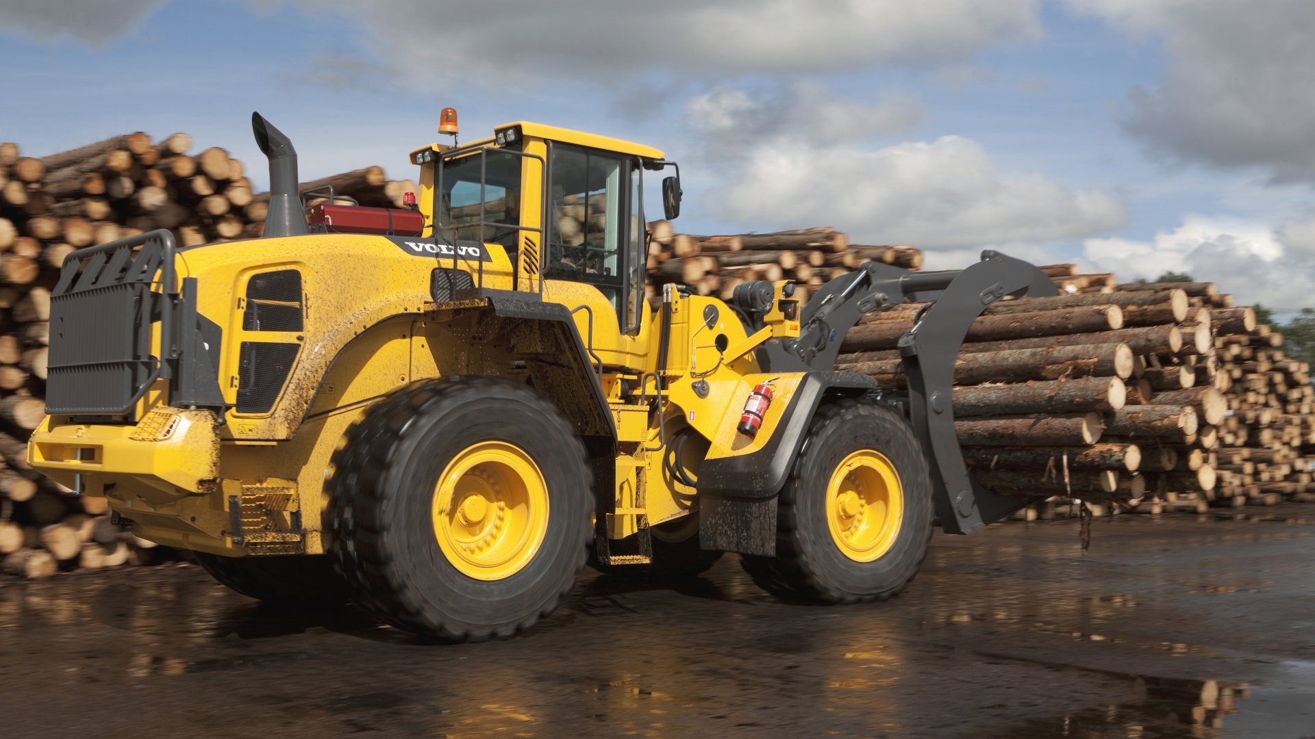 Volvo Wheel Loader Wallpapers