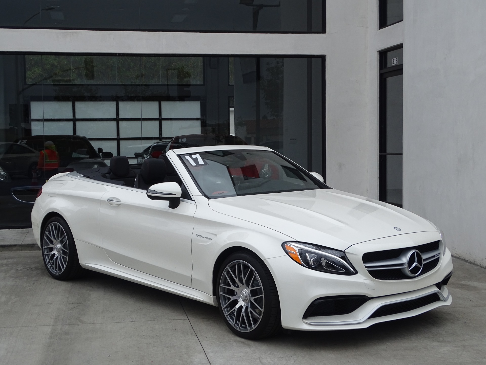 White Mercedes-Benz C 220 Wallpapers